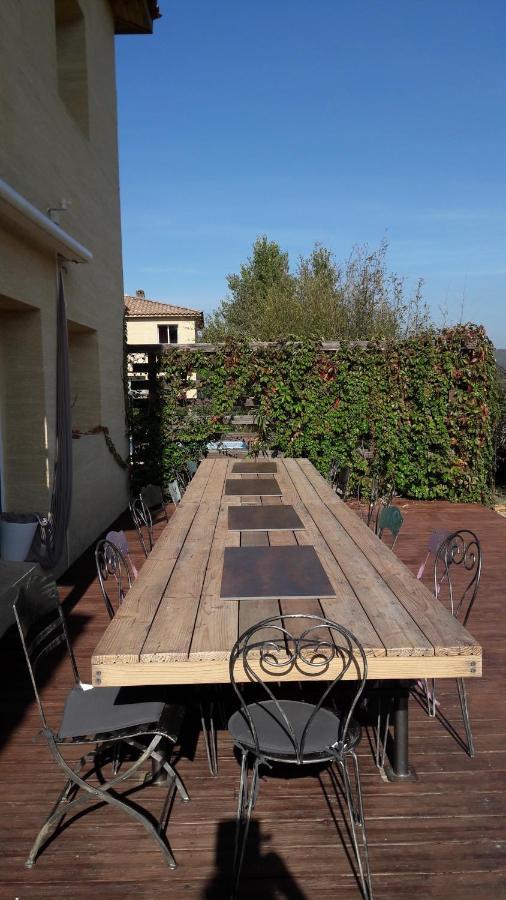 Villa La Charmeuse Fleurie Collias 外观 照片
