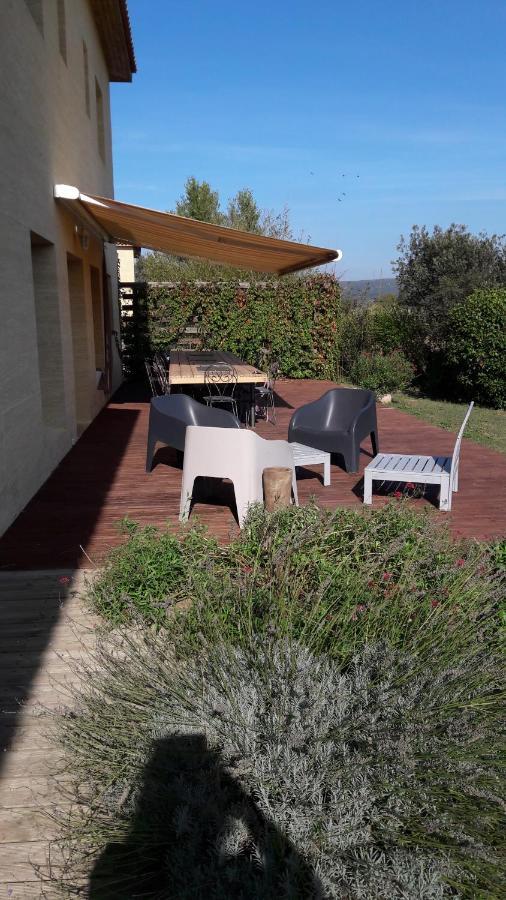 Villa La Charmeuse Fleurie Collias 外观 照片